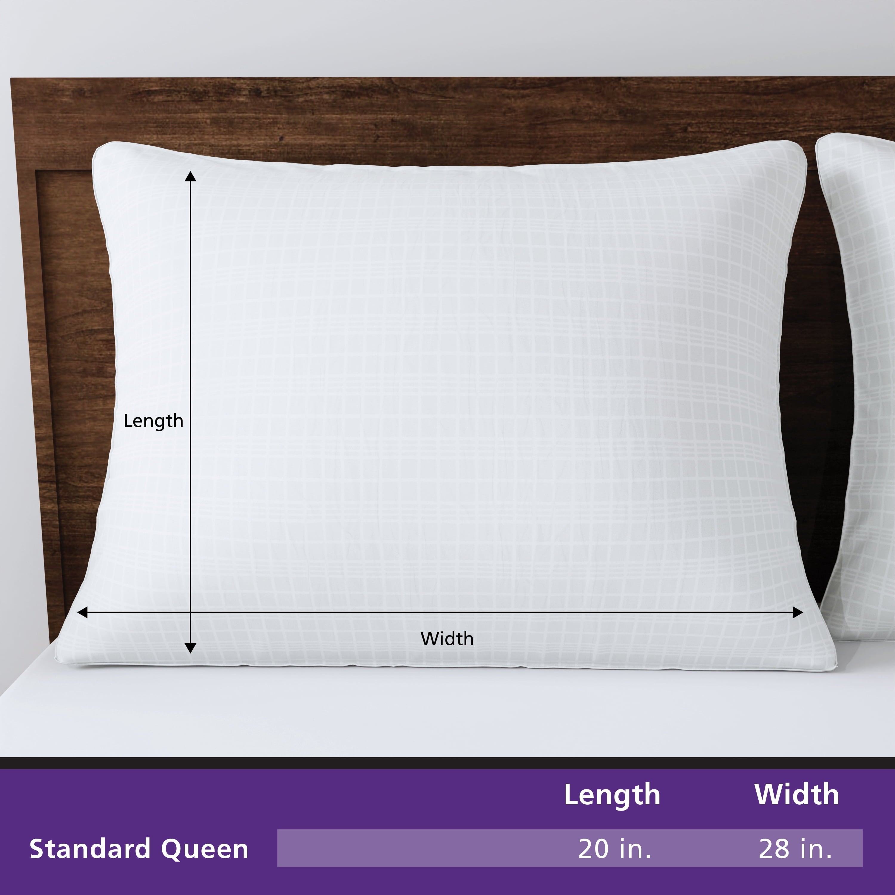 (18 pack) Bed Pillow, Standard/Queen